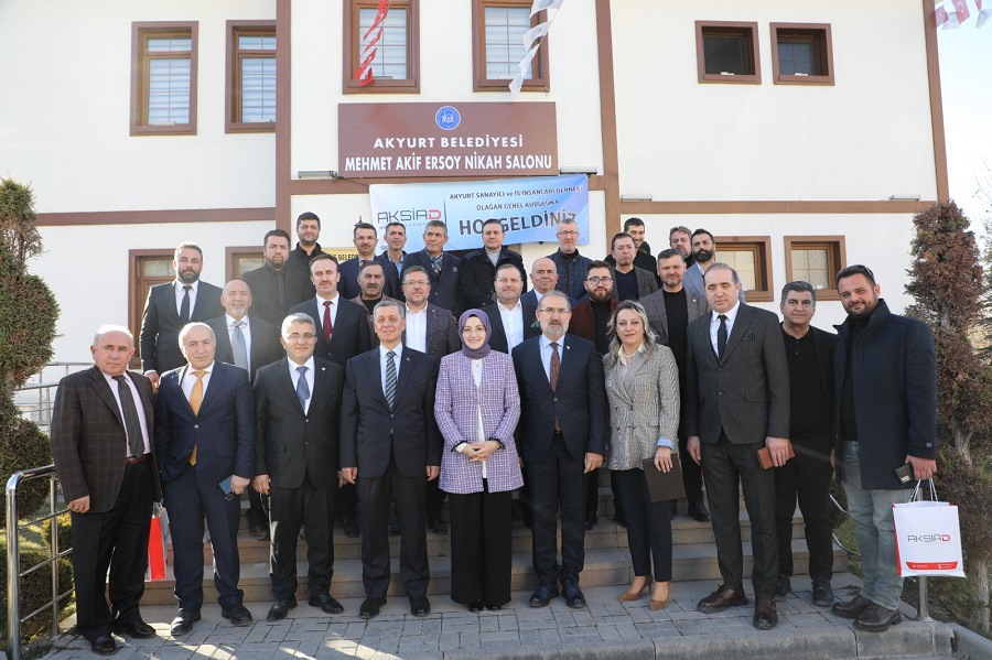 AKSİAD Olağan Genel Kurulu Üyesi İş İnsanlarıyla Ankara Evi’nde Bir Araya Gelindi